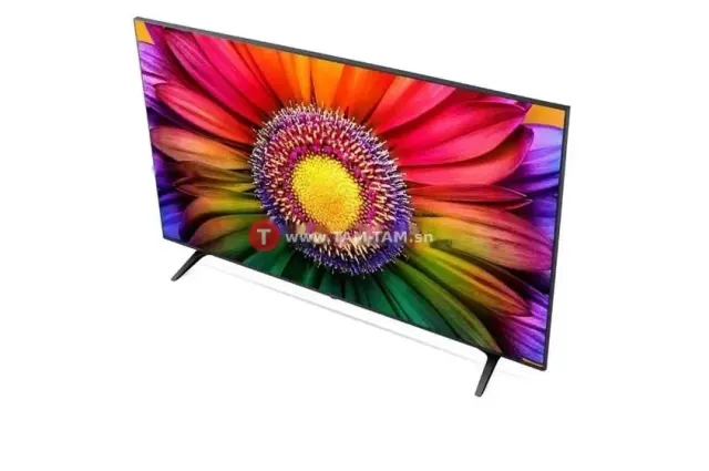 TELEVISEUR LG 75" SMART 4K UR80006LJ + SUPPORT OFFERT