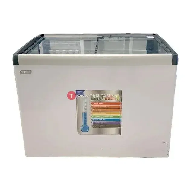 CONGELATEUR SMART TECHNOLOGY HORIZONTAL 400LITRES VITRINE
