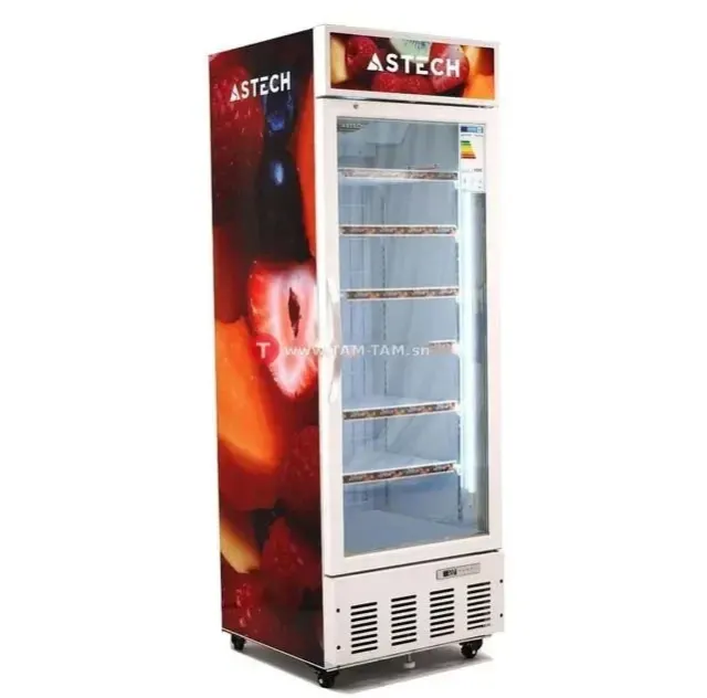 Congélateur Astech Vertical Vitrine 424 Litres VC-503F-AA