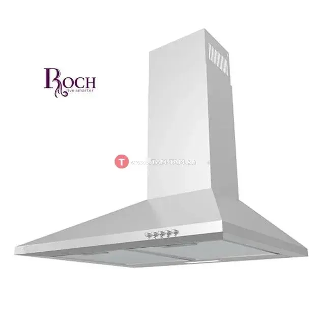 Hotte de cuisine roch encastrable 60/60 inox