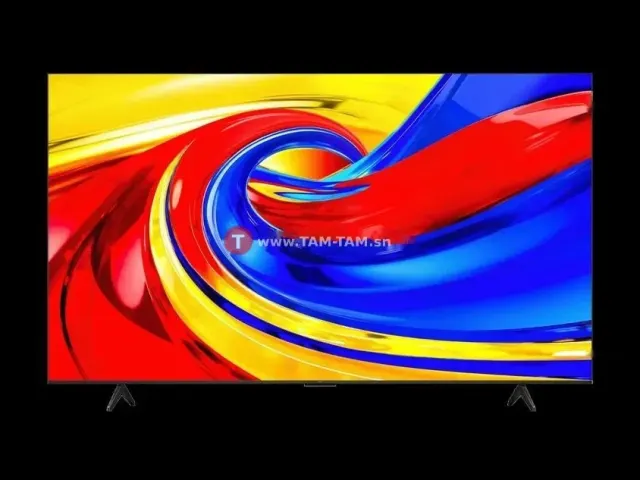 TELEVISEUR TCL 85" GOOGLE TV QLED 4K + VOICE CONTROL