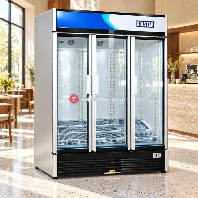 REFRIGERATEUR SOLSTAR VERTICAL ЗPORTES VITRINE