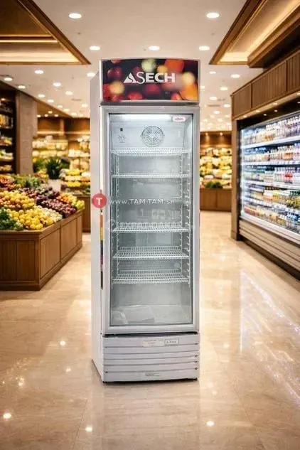 REFRIGERATEUR ASTECH 1PORTE 384LITRES VITRINE