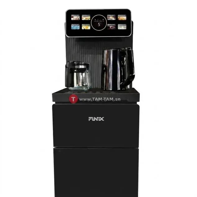 FONTAINE FINIX BAR AVEC RANGEMENT NOIR