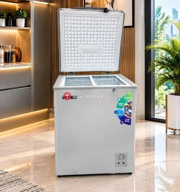 CONGELATEUR ALPHA HORIZONTAL 98LITRES GRIS