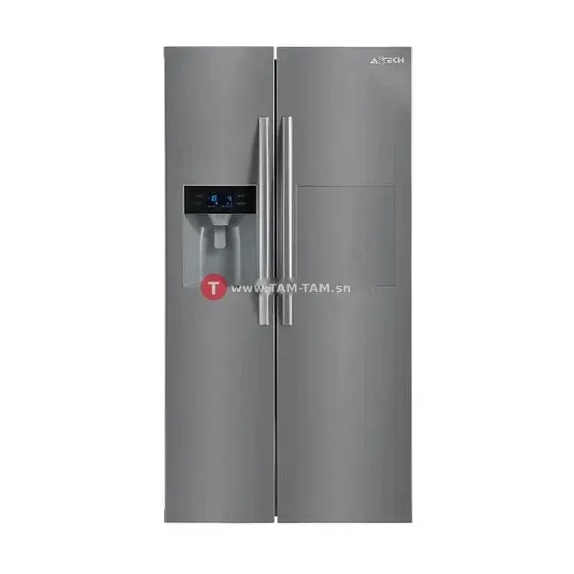 REFRIGERATEUR ASTECH SIDE BY SIDE PORTES INVERTER + GLACON