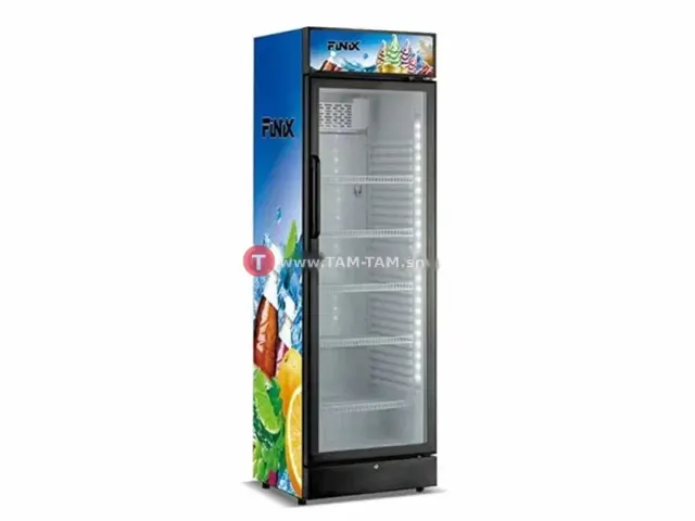 REFRIGERATEUR FINIX 1PORTE 380LITRES VITRINE
