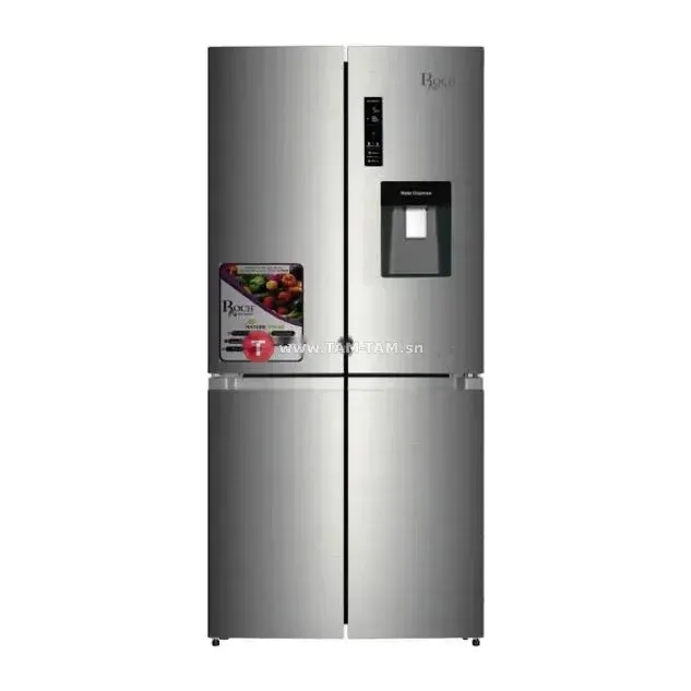 REFRIGERATEUR 525L ROCH SIDE BY SIDE 4PORTES AVEC FONTAINE