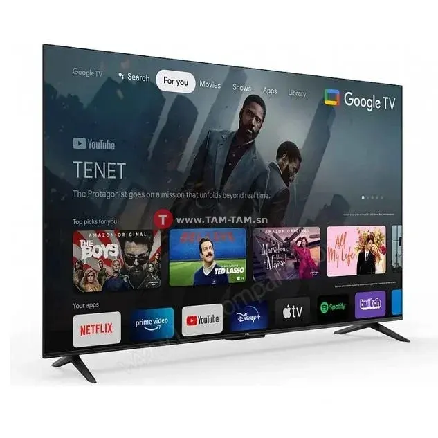 TELEVISEUR TCL 75'' SMART QLED UHD 4K