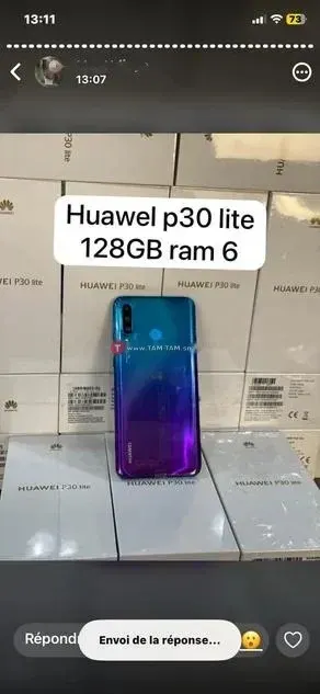 Huawei P30lite 128gb ram6 scellé