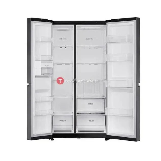 REFRIGERATEUR LG SIDE BY SIDE 4PORTES GRIS