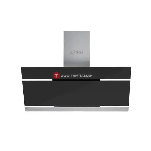 HOTTE DE CUISINE ASTECH ENCASTRABLE 90X60 NOIR