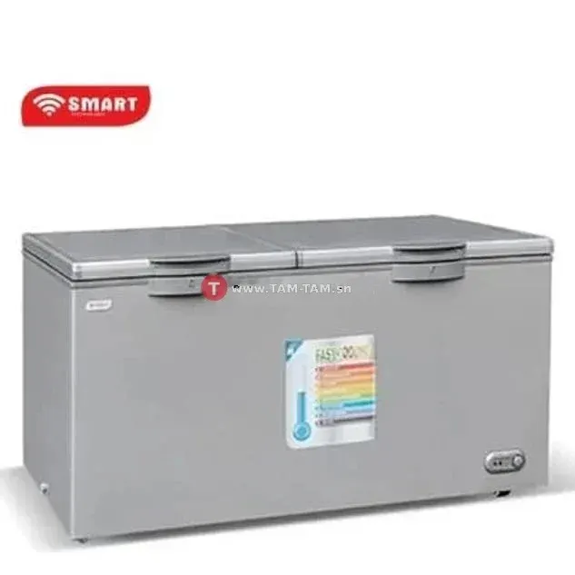 CONGELATEUR SMART TECHNOLOGY HORIZONTAL 2PORTES 500LITRES