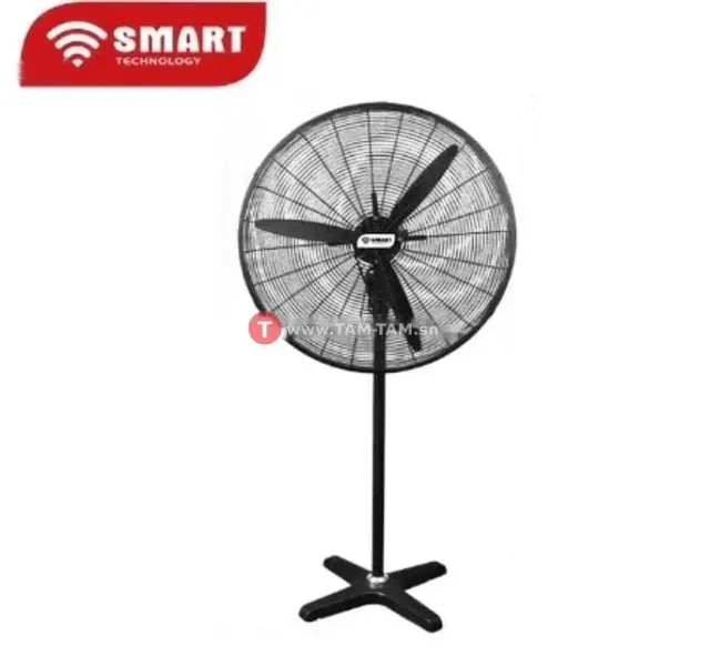 VENTILATEUR SMART TECHNOLOGY 20" INDUSTRIEL SUR PIED 3 PALES