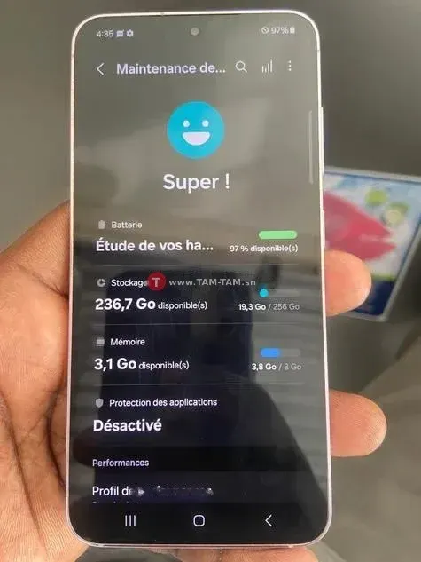 Samsung s23 simple 256go