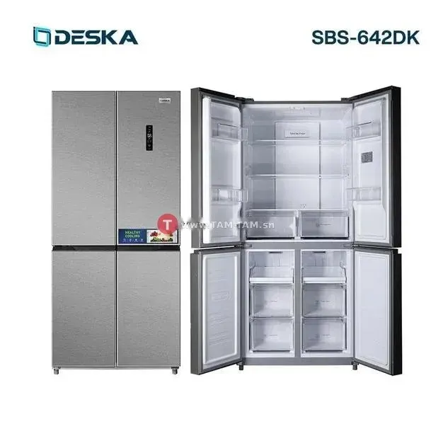 REFRIGERATEUR DESKA SIDE BY SIDE PORTES INVERTER
