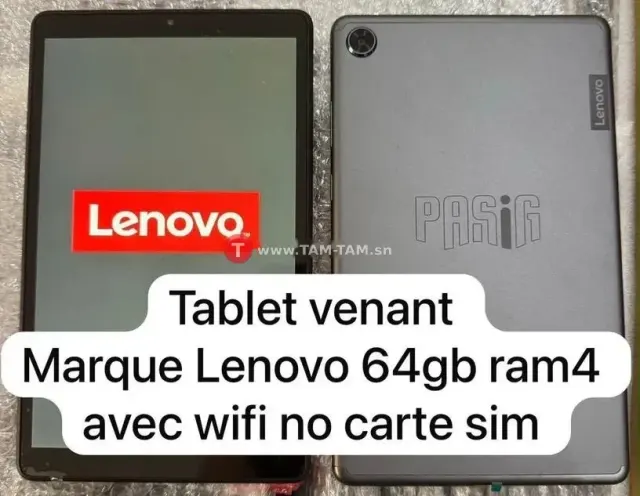 Tablette Lenovo 64gb ram4