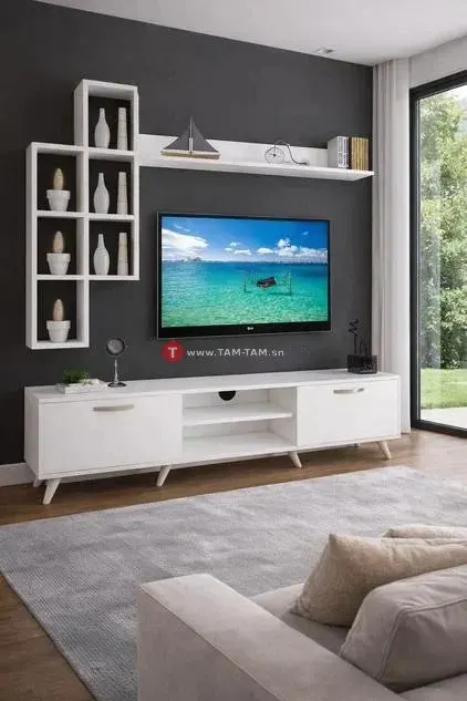 TABLE TELEVISEUR UNITE 180X45X35