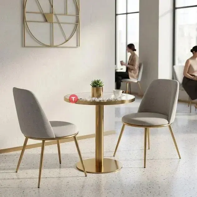 TABLE TETE A TETE 2PLACES EN MARBRE