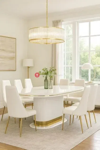 TABLE A MANGER 6PLACES 160X90CM
