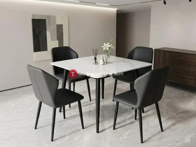 TABLE A MANGER 4PLACES 90X90