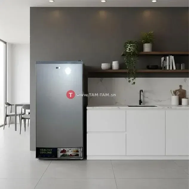 CONGELATEUR DESKA VERTICAL 5TIROIRS GRIS