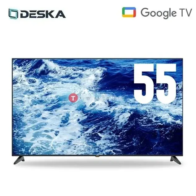 TELEVISEUR DESKA 55' SMART GOOGLE TV 4K