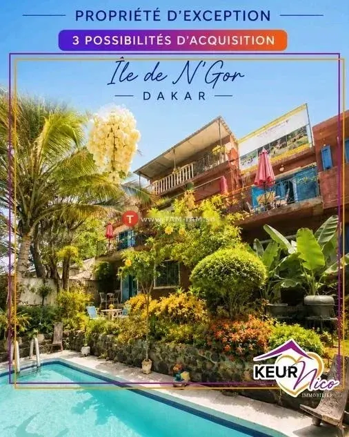 Villa à vendre sur l'île de Ngor
