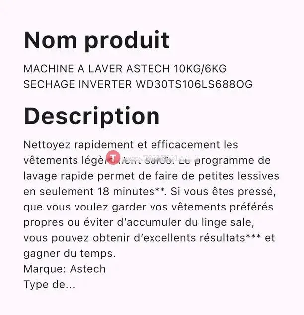 Machine à laver