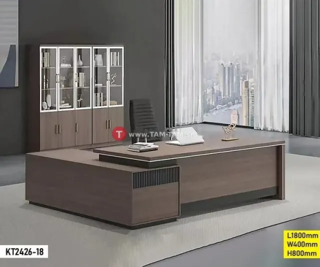 Bureau avec retour et Amoire 5 battant