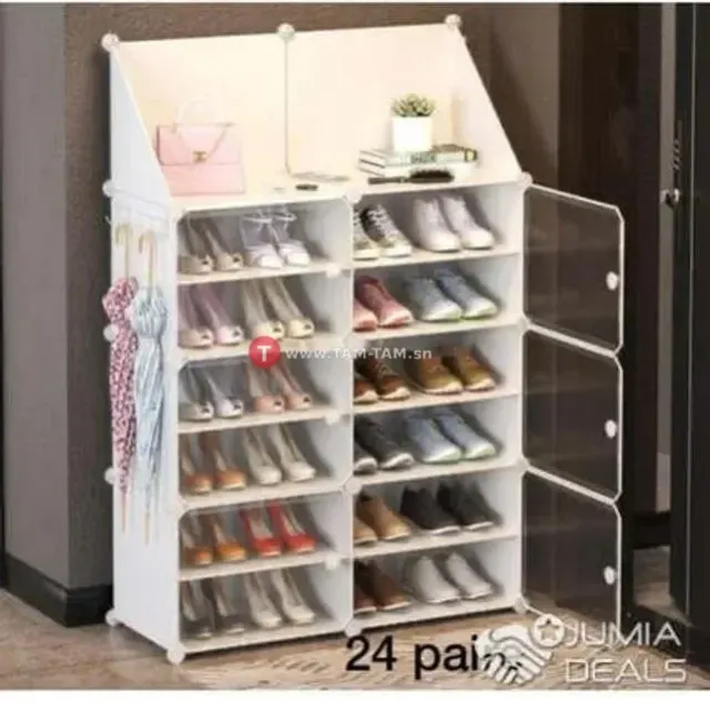 Etagère à Chaussures Modulable 24paire