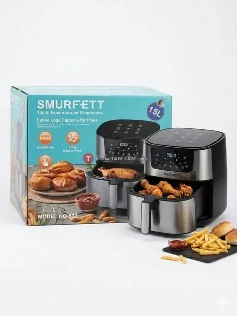 Air Fryer SMURFETT 15L - Cuisson Saine