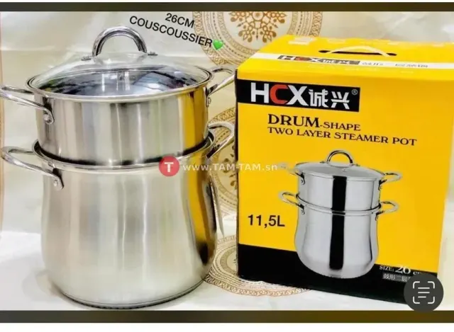 Couscoussier 24 CM Stainless Inox