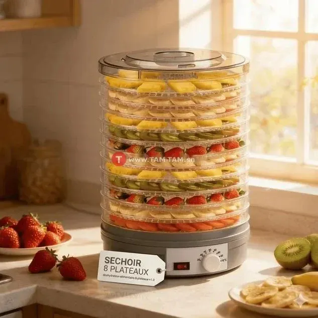 Déshydrateur Alimentaire 8 Plateaux