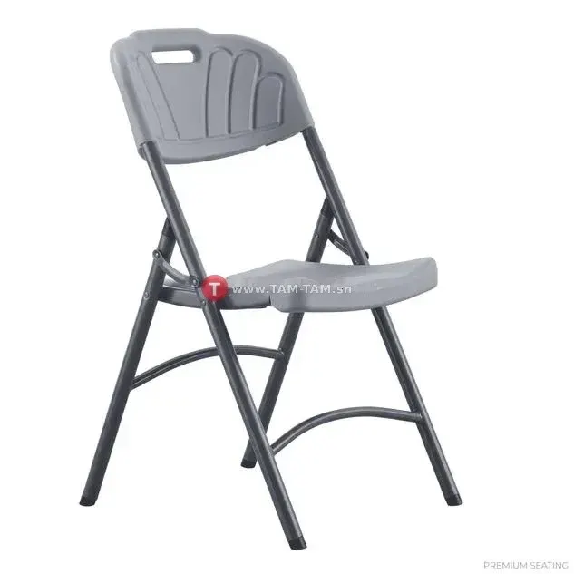 Chaise pliante en plastique