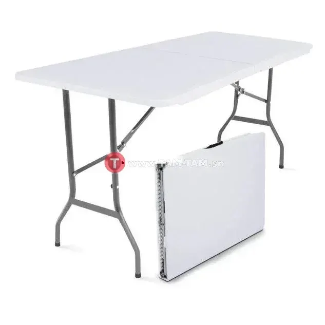 Table pliante pour fêtes et événements 2.40M