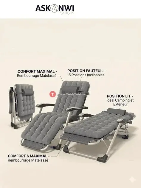 chaise pliante
