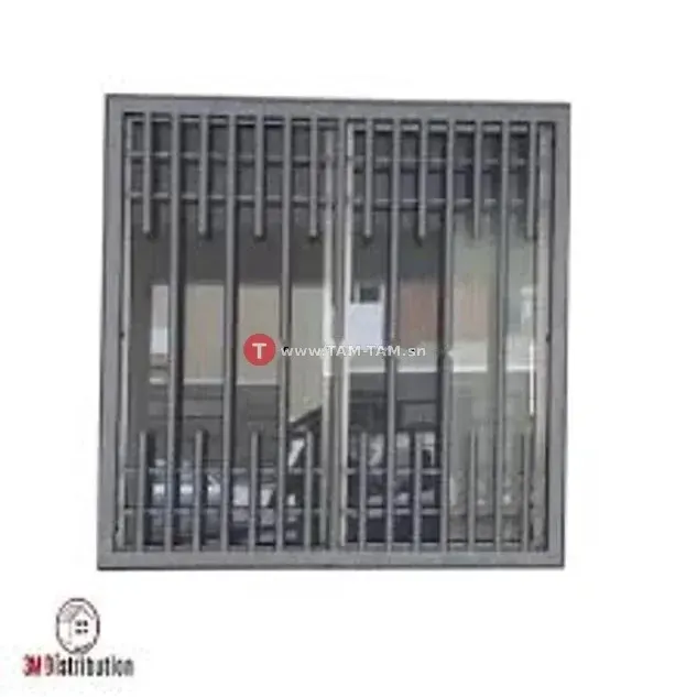 Porte et grille en fer