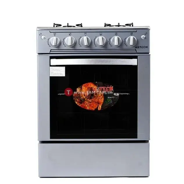 Cuisinière 60x60 astech 4 feux full option