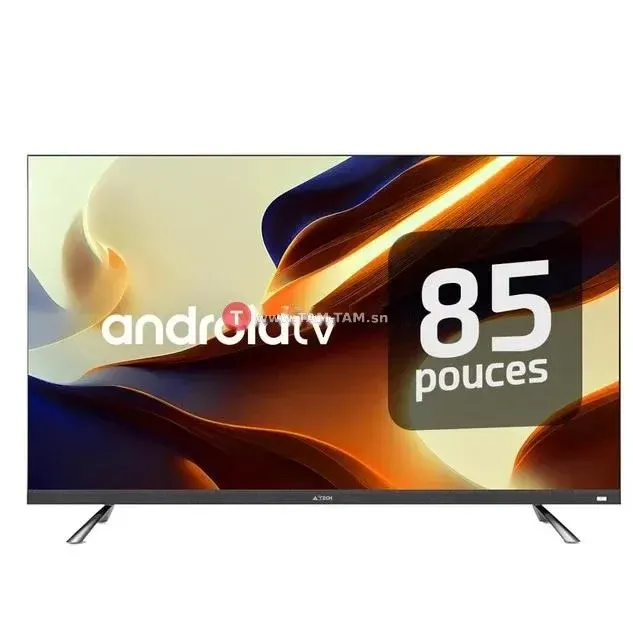 Google TV Astech 85 pouces Android 14