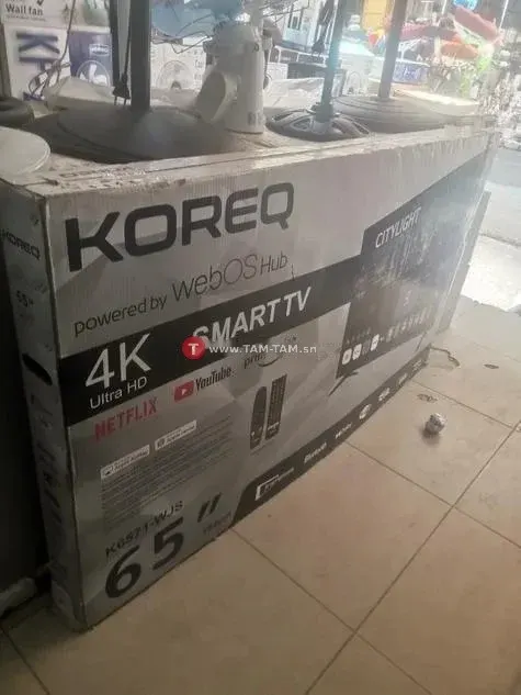 Promo TV 65" KOREQ 4k UHD