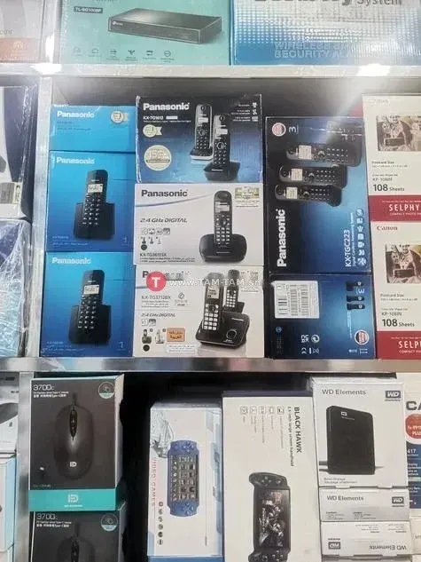 Téléphone fixe sans fil Panasonic