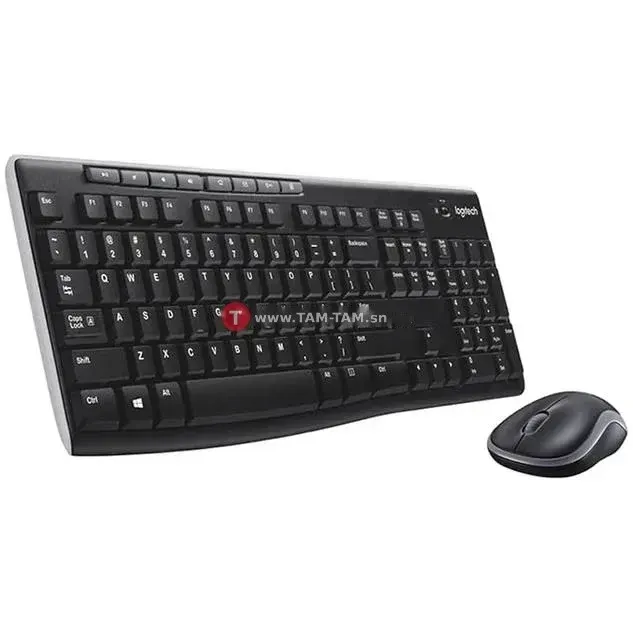 Ensemble clavier et souris sans fil MK270 Logitech