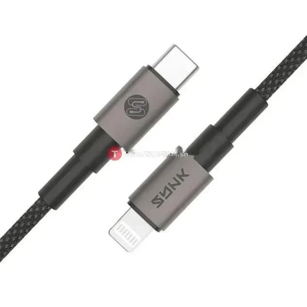Câble iPhone de données SYNK USB-C vers Lightning 30 W