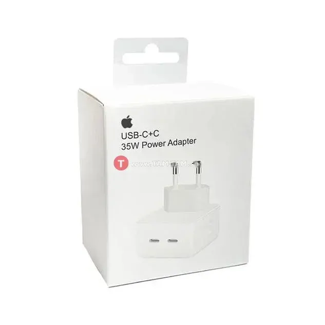 Adaptateur 2 Port USB-C 35W pour iPhone Samsung iPad