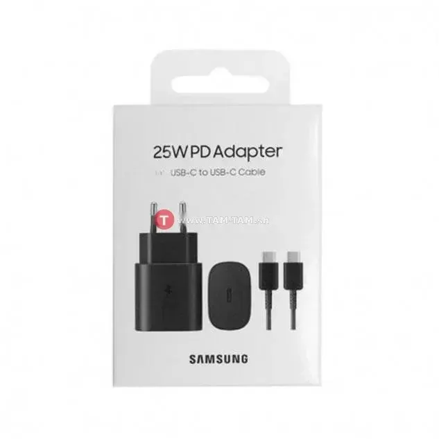 Chargeur Rapide USB-C 25W Compatible Samsung