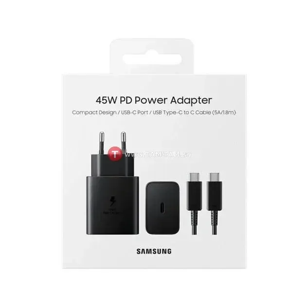 Chargeur Samsung 45W Ultra Rapide d'Origine (Type-C)