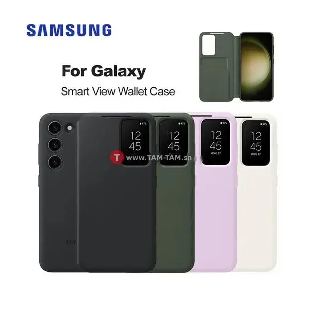 Coque Samsung Galaxy S24 S23 S22 Plus avec porte carte