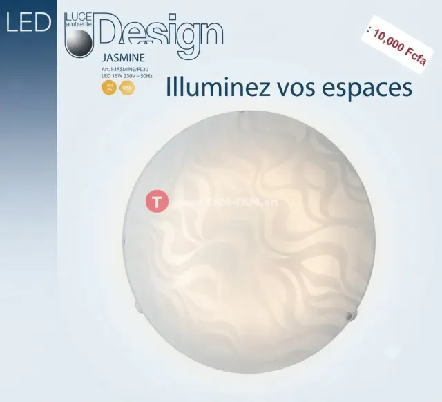 Fan Europe - Plafonnier LED Luce Ambiente Jasmine