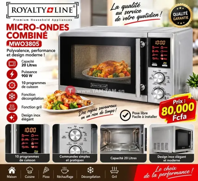 Micro-ondes combiné Royalty Line® MWO3805